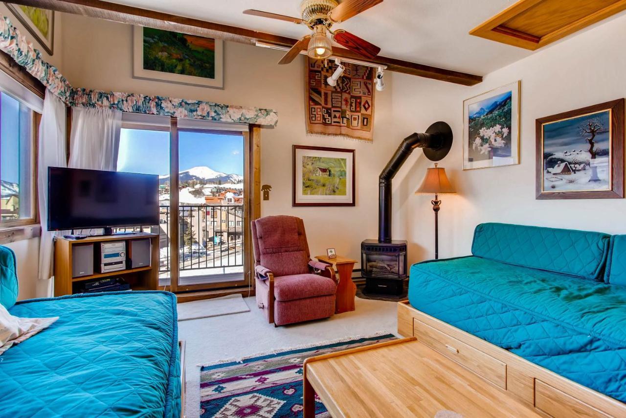 Ski-In Ski-Out Studio Private Balcony & Fireplace Condo Crested Butte Eksteriør bilde