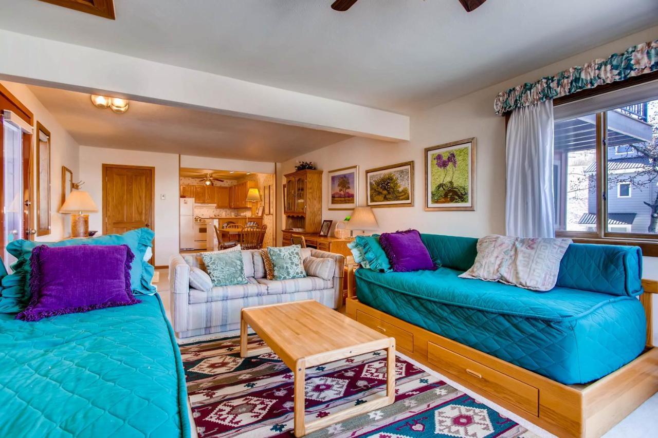 Ski-In Ski-Out Studio Private Balcony & Fireplace Condo Crested Butte Eksteriør bilde