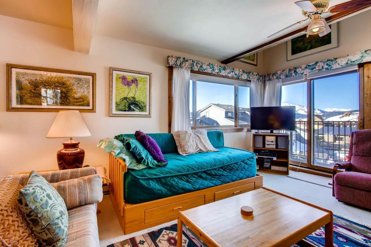 Ski-In Ski-Out Studio Private Balcony & Fireplace Condo Crested Butte Eksteriør bilde