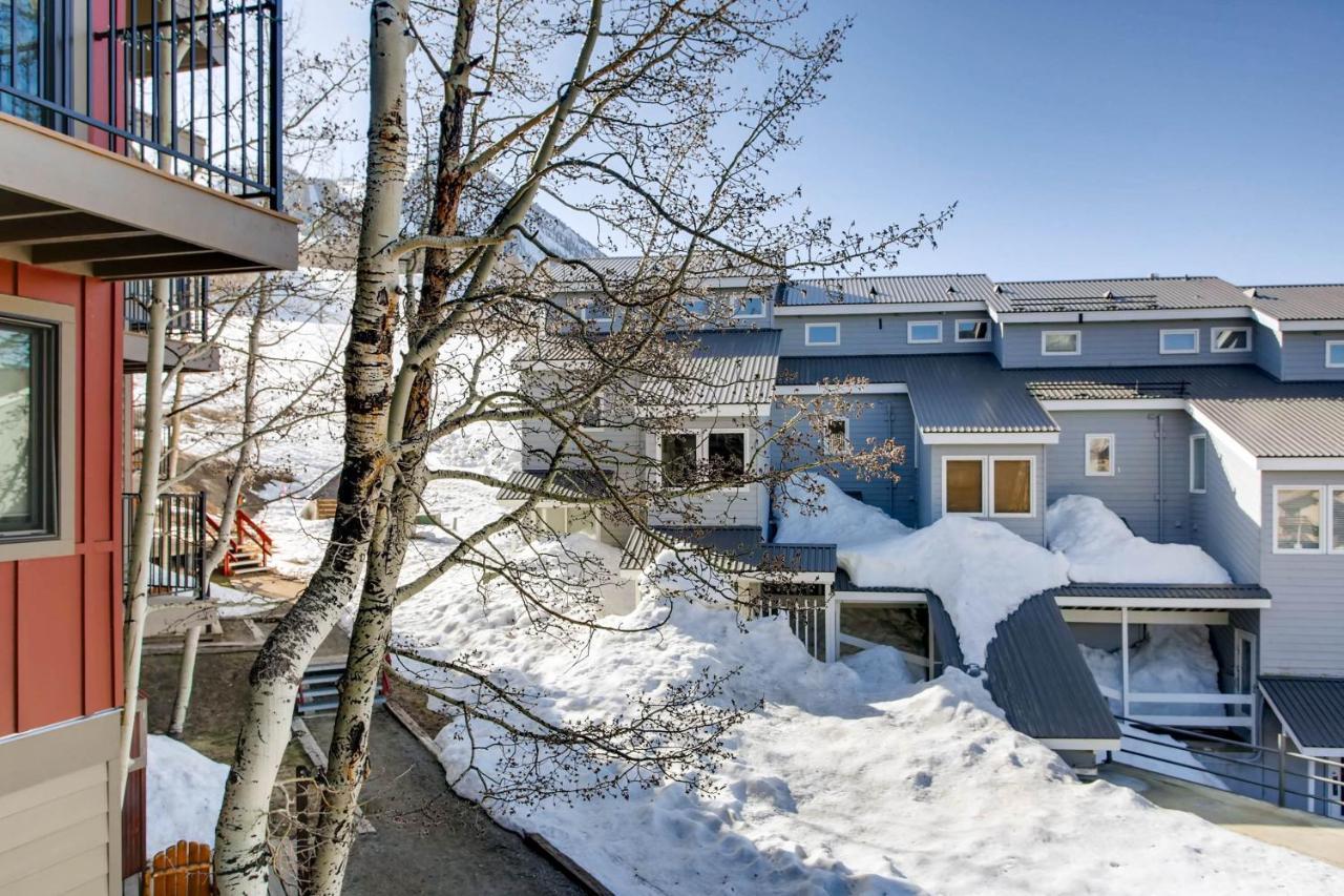 Ski-In Ski-Out Studio Private Balcony & Fireplace Condo Crested Butte Eksteriør bilde