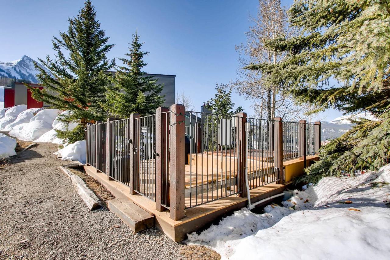 Ski-In Ski-Out Studio Private Balcony & Fireplace Condo Crested Butte Eksteriør bilde